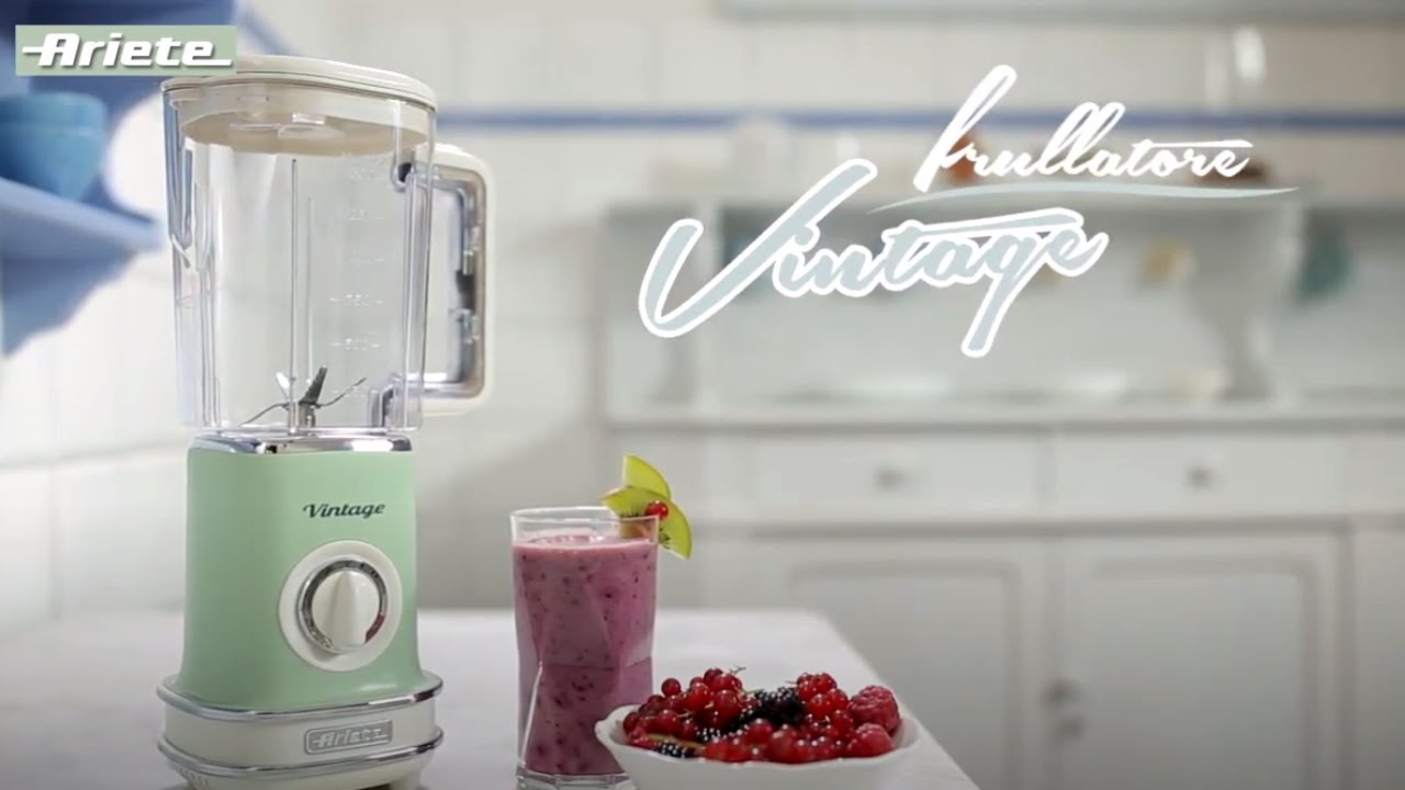 Ariete ミキサー・フードプロセッサー Vintage 5681GN [グリーン] アリエテ ブレンダー Vintageシリーズ【グリーン】 5681GN | ノジマ