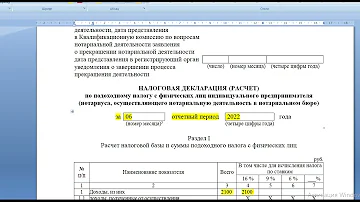 Заполнение декларации для ИП. Подоходный налог. Беларусь