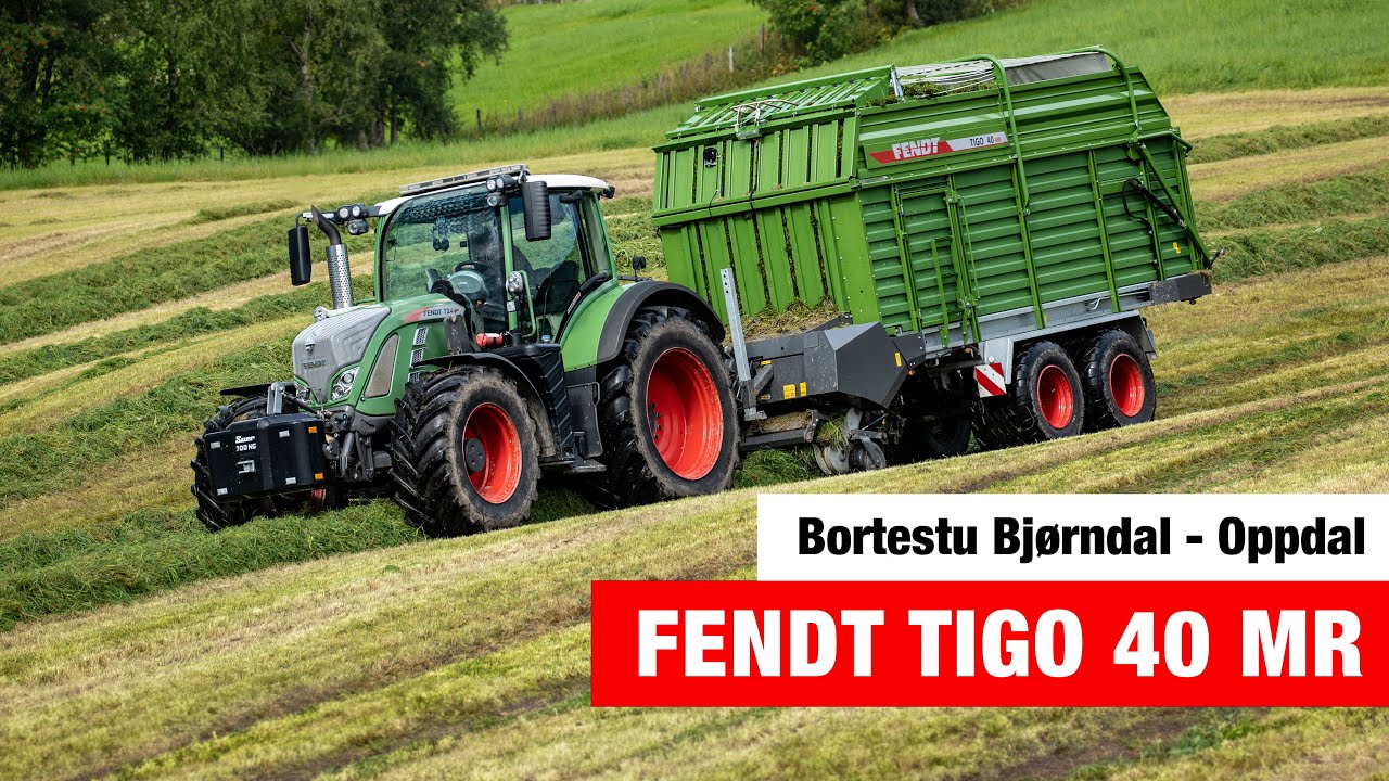 Fendt Tigo MR40 på Oppdal