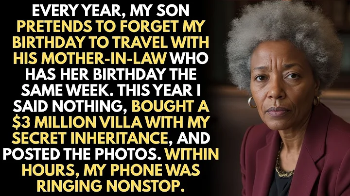 Every Year My Family Forgot My Birthday. This Year, I Stayed Silent And Bought My Villa, So They...