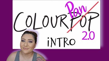 ColourPan 2.0 INTRO 💜 @colourpopcosmetics #ColourPan #ColourPop #AffordableMakeUp #ProjectPan
