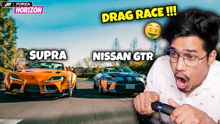 BEAST SUPRA VS NISSAN GTR | DRAG RACE 🤑