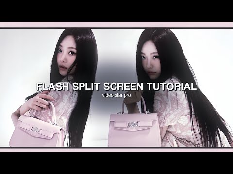 flash split screen tutorial || vsp || lvk4rina