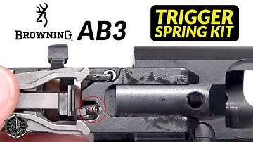 Browning AB3 Trigger Spring Kit Adjustment- M*CARBO