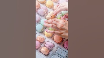 「ASMR」Magaron Colorful Keyboard  l CrispyCut ASMR #asmr #asmrsounds #satisfying #ASMR苏眠空间 #苏眠空间 #ai