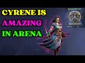 Cyrene in new arena meta watcher of realms