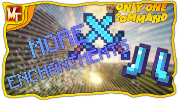 More Enchantments command | Minecraft only one command [1.8]
