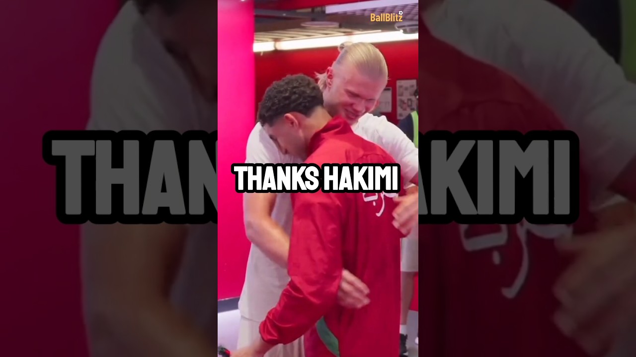 Haaland can't stop trolling Arsenal even at the World Cup! 😭☠️
