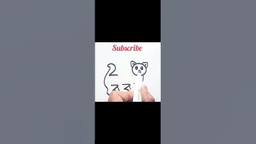 how to draw esay cat drawing #shortsvideo