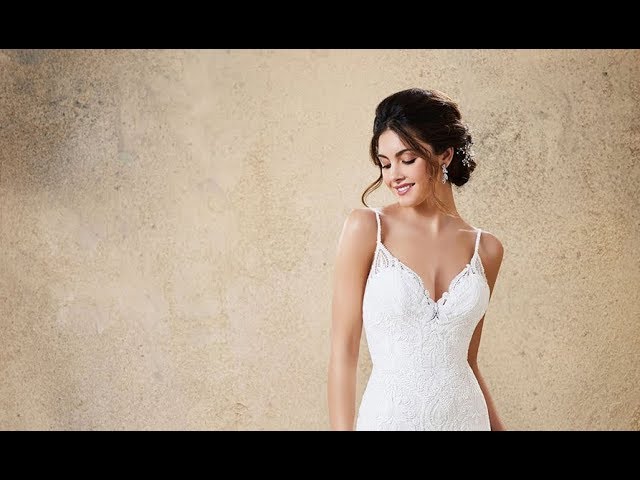 Mori Lee 5775 Riley Wedding Dress - YouTube