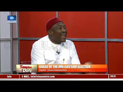 Imo Gov’ship Poll: Steve Asimobi Disagrees As PDP Alleges Okorocha Threatens Returning Officer Pt.3