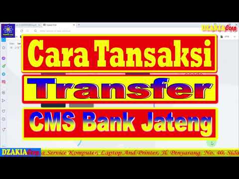 Cara Transaksi Menggunakan CMS Bank Jateng