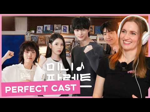 IU's Mini Palette with the Cast of Perfect Crown Reaction (PERFECT CAST!!)