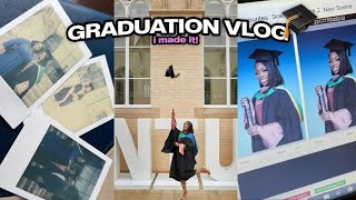 I GRADUATED! | GRADUATION VLOG | CLASS OF 2022 | BA HONS BUSINESS MANAGEMENT &amp; MARKETING | JM