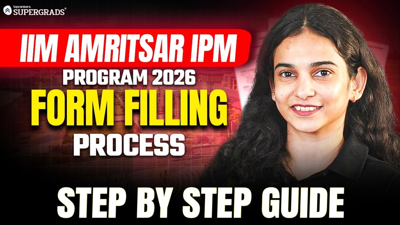 IIM Amritsar IPM Program 2026 | Form Filling Process 🚨 Step-by-Step ...