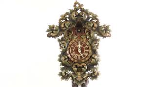 HerrZeit by Adolf Herr Cuckoo Clock - The Baroque Clock handshingled & handpainted
