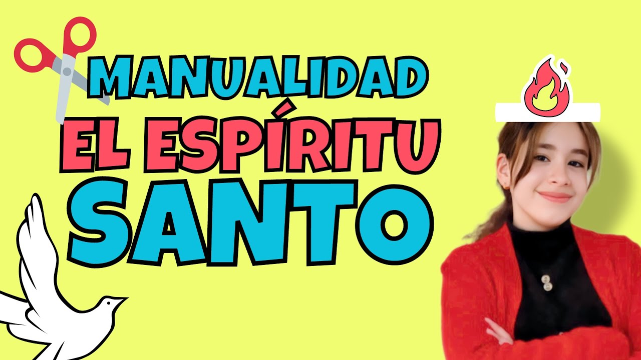MANUALIDAD LECCIÓN EL ESPÍRITU SANTO 🕊️ -  PEQUEÑOS VENCEDORES ❤️