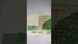 Pieci Lati 5 Latvian Lati