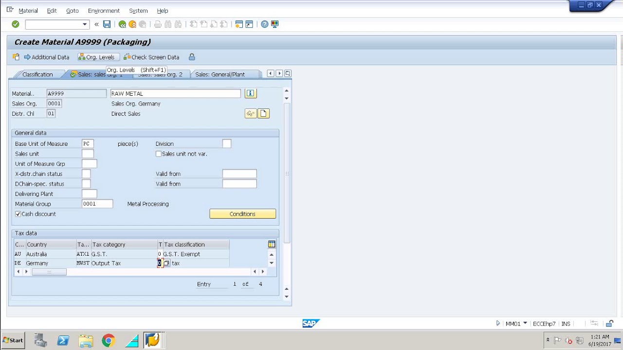 assignment in sap mm
