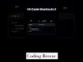 Vs Code Shortcuts 💻😎 #codinglife #codingtips #webdevelopment #webdesign #csscoding