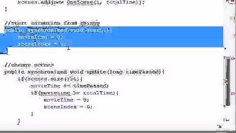 Java Game Development 9 Changing Scenes
