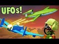 GERMAN UFOs vs NEW Elite Bomber Crew  (Bomber Crew Gameplay)