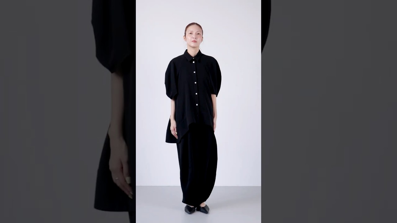 BOX-TUCK PANTS｜34｜BLK｜TROUSERS｜ENFÖLD OFFICIAL ONLINE STORE