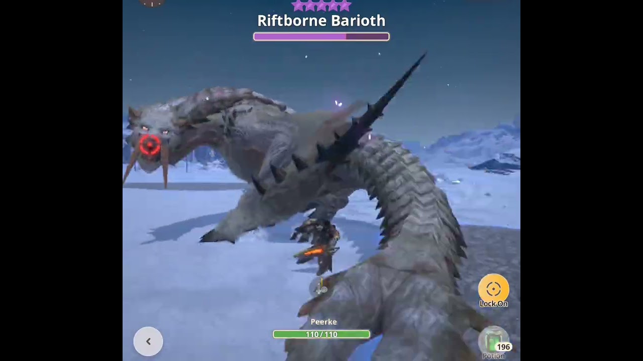 Riftborne Barioth 10* - silver Rathalos SnS (default style)