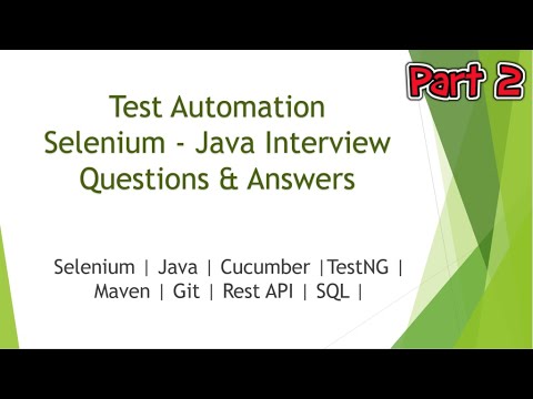 Automation Testing Interview Questions | Selenium - Java| My Interview ...