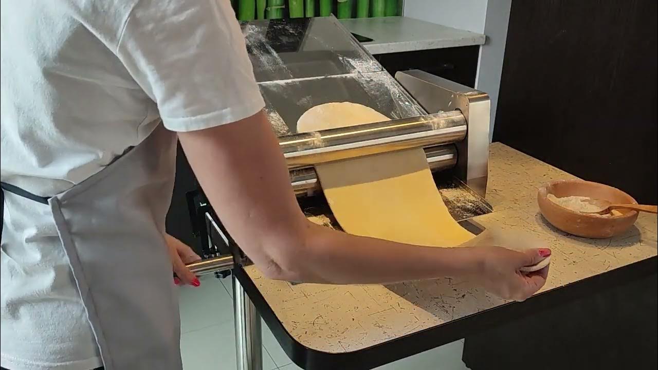 Dough Sheeter Manual 19.7 Inches, for Croissant, Dough Roller