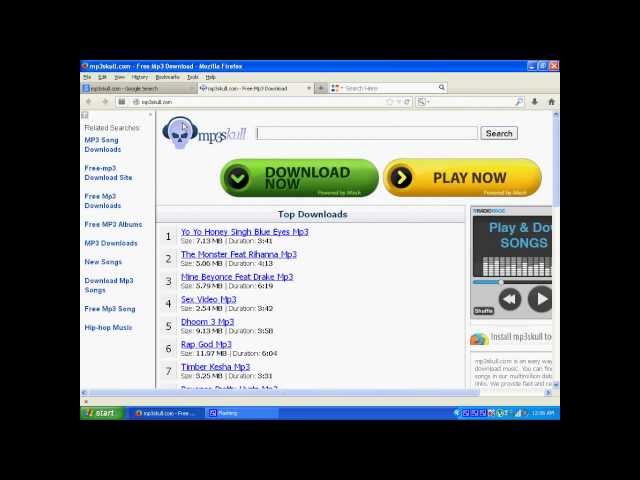 How to Download Songs fast and Free using ( MP3SKULL) class=