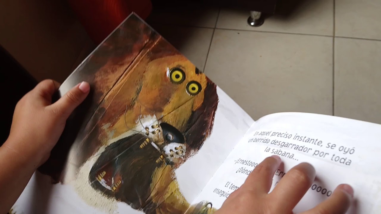 Kaleb y el cuento de Ernesto el León hambriento - YouTube