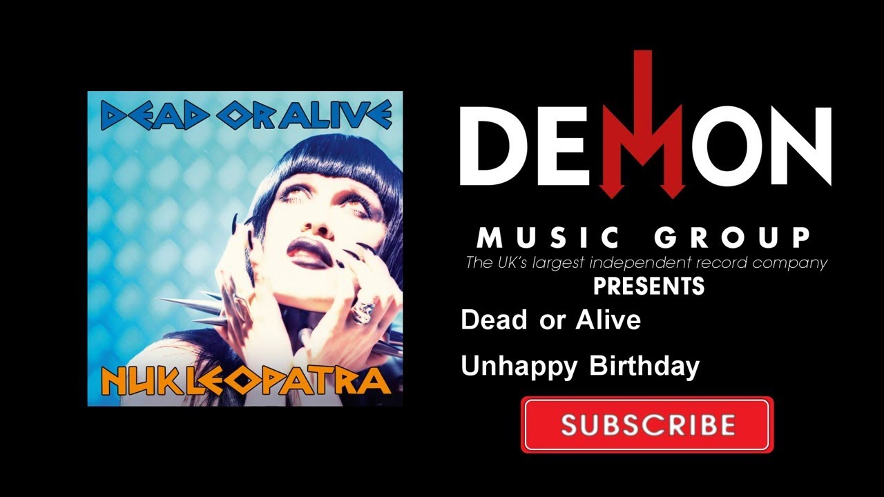 8㎝シングル】DEAD OR ALIVE デッドオアアライブ/UNHAPPY BIRTHDAY