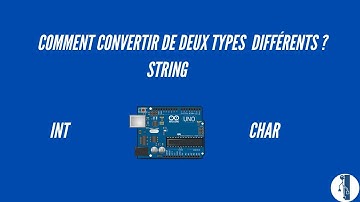 Conversion des variables en arduino en français