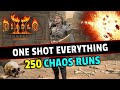 250 chaos runs with the necro god poison nova great loot   diablo 2 resurrected