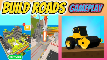 Build Roads Game All Levels Gameplay Walkthrough (iOS-Android)