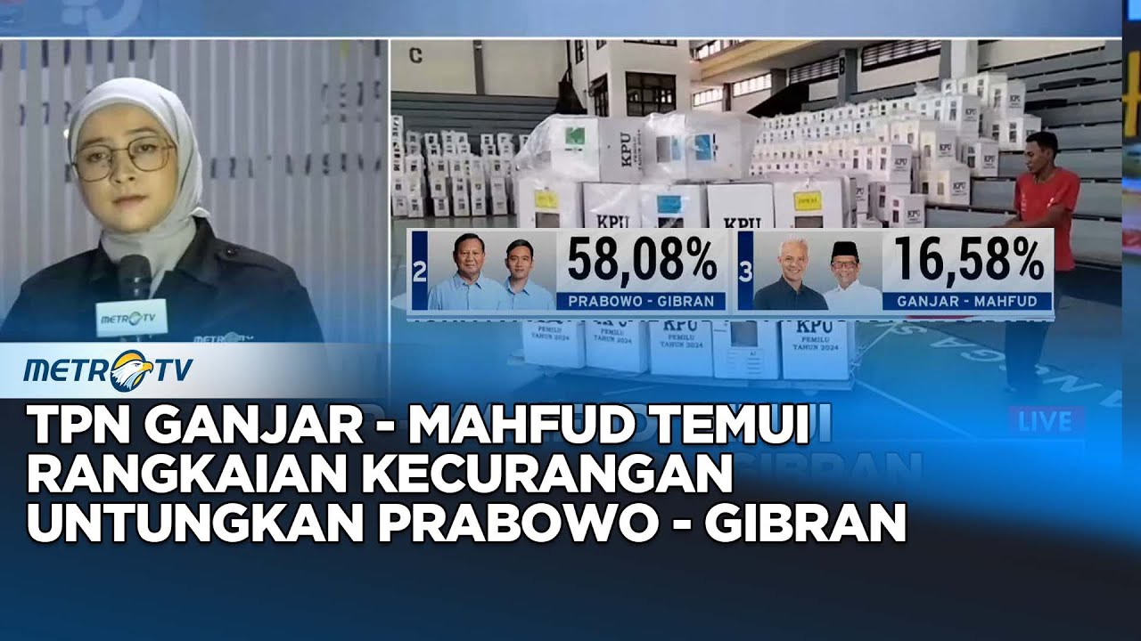 Momen Saksi Praktekan Kecurangan Petugas TPS Kampanyekan Prabowo - Gibran