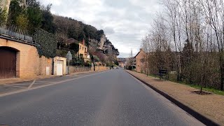 VLOG France - Perigord (From Bergerac to Sarlat - driving 4K)