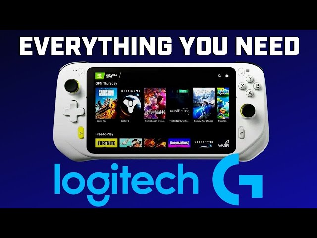 Logitech G CLOUD Gaming Handheld Unboxing & First Impressions 