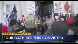 4 more Oath Keepers militia members found guilty of seditious conspiracy for Jan. 6 riot