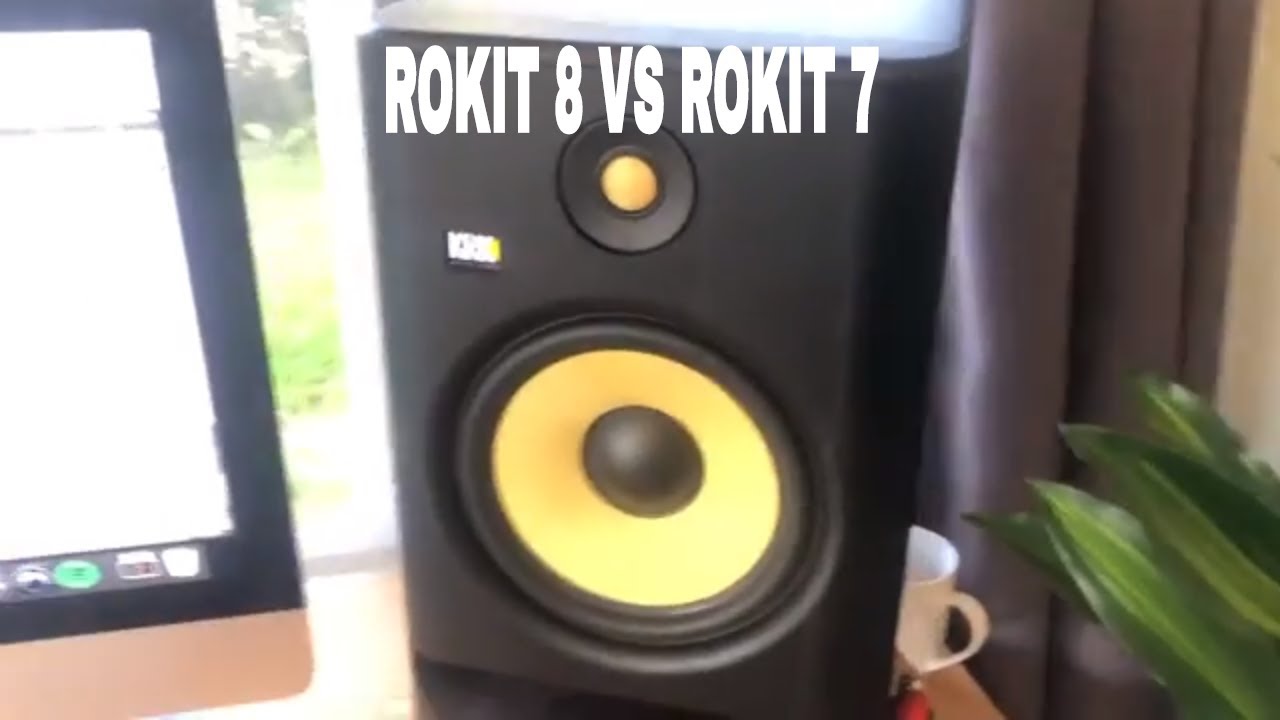 ✓ KRK Rokit 8 G4 Vs. Rokit 7 G4 🔴 - YouTube