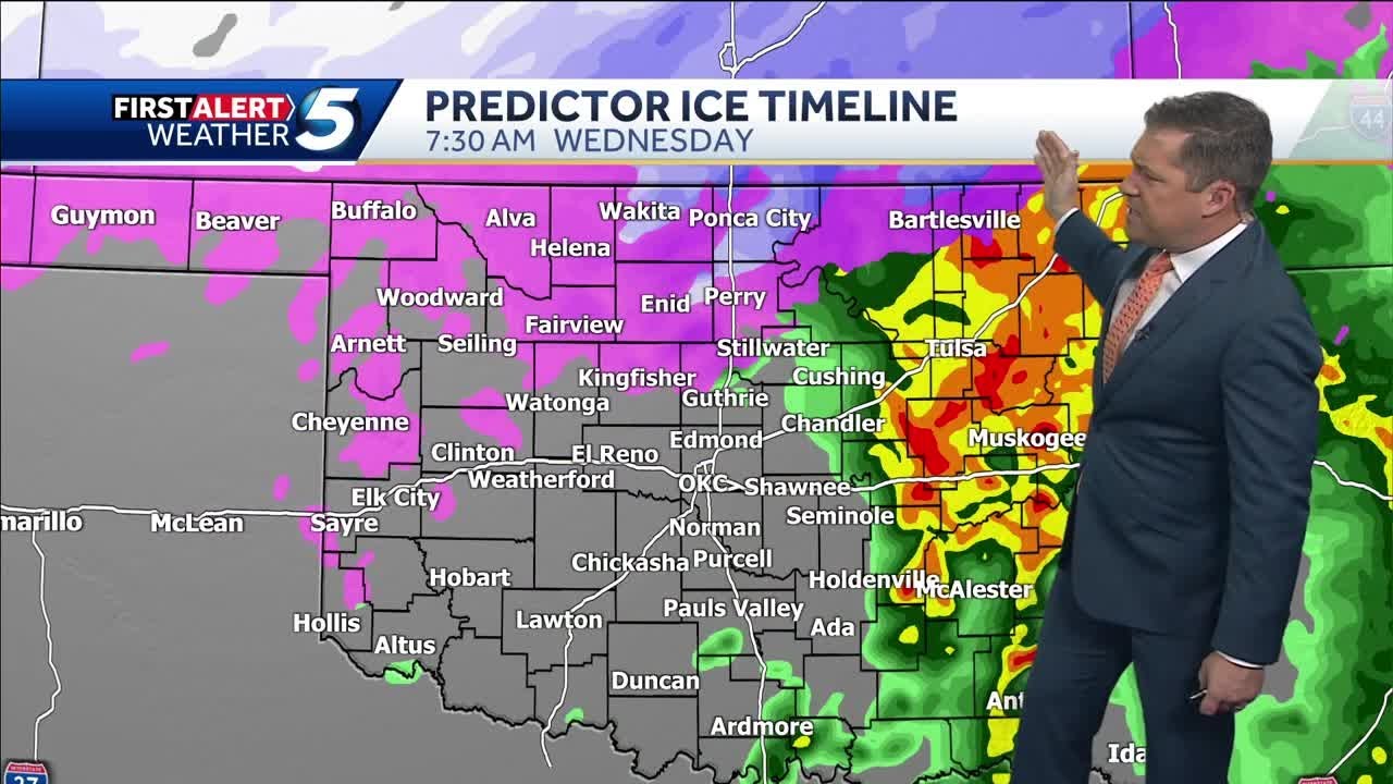 February 10,2025: Ice and slick roads on the way - YouTube