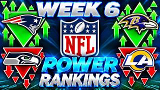 NFL Week 6 Power Rankings 2026 (JAYDEN DANIELS HATES BUTTON-UP SHIRTS BUT LOVES A GOOD TIE!!!)