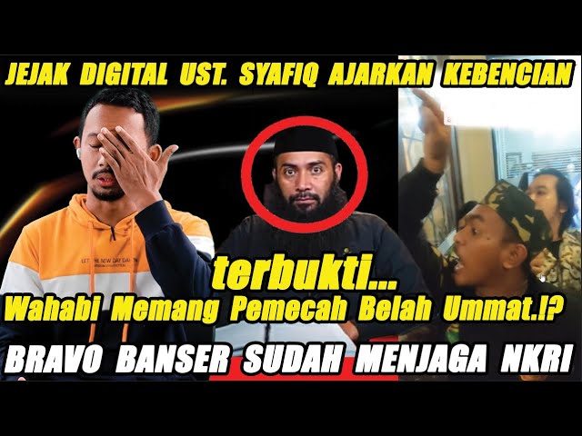 Wajar Saja Kajian Ust.Syafiq Dibubarkan Banser - Terbukti Ceramahnya Memecah Belah Ummat.?? Bravo class=