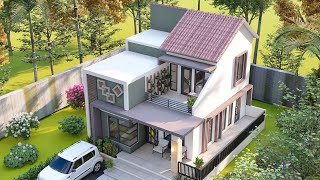 Elegant and Luxury - 3 Bedroom - New Small House Design More Perfect with 3 Bedroom and Balcony