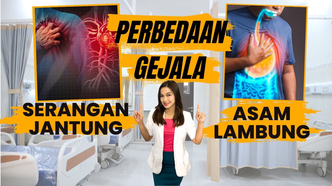 Perbedaan gejala asam lambung naik dan serangan jantung 🤔 #asamlambung #seranganjantung  #youtube