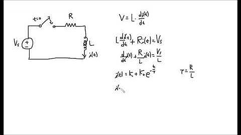 RL circuit analysis