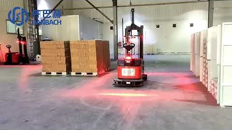 Danbach C3 series Wheel Automated Guided Vehicles Camera Wireless Stacker Forklift AGV