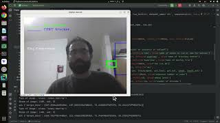 Aiatracktransformer Based Tracker Vs Csrt Tracking Tumbler مقارنة بين إجرائتي ملاحقة.