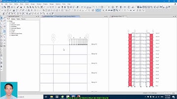 ETABS 17: BÀI 19. Gán tải tường phân bố trên dầm  Etabs 17- ASSIGN LOAD FRAME